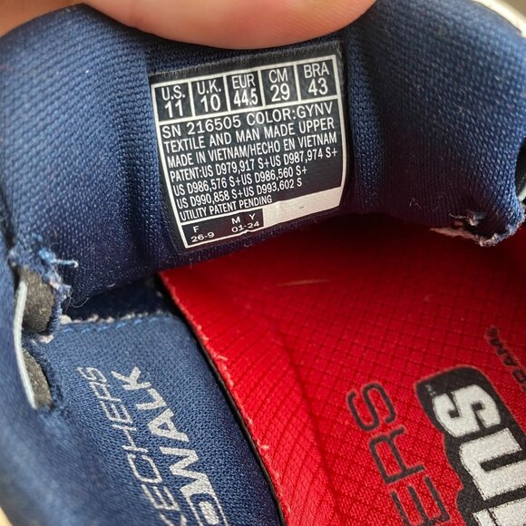 SKECHERS Men Performance Go Walk Flex New‎ World Hands Free Slip-Ins Size 11 - Picture 10 of 12